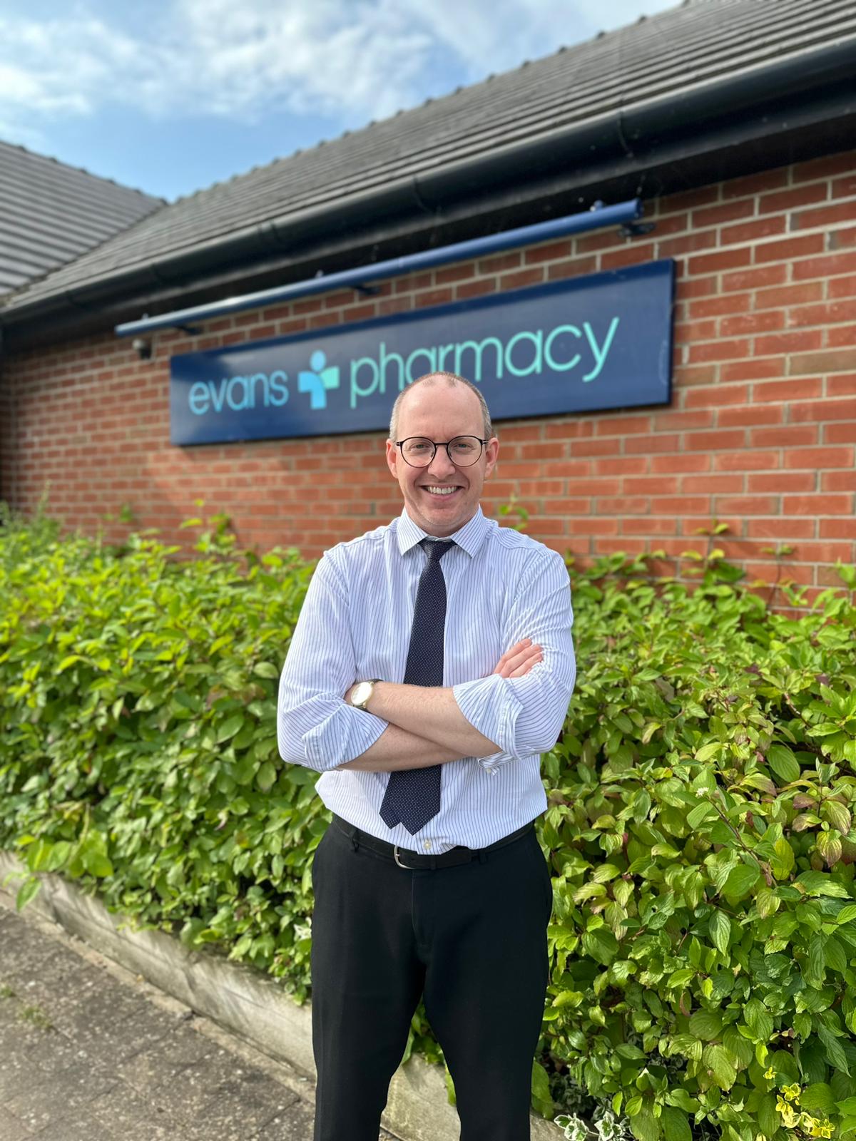 John, Pharmacist Manager at Evans Pharmacy Cotmanhay