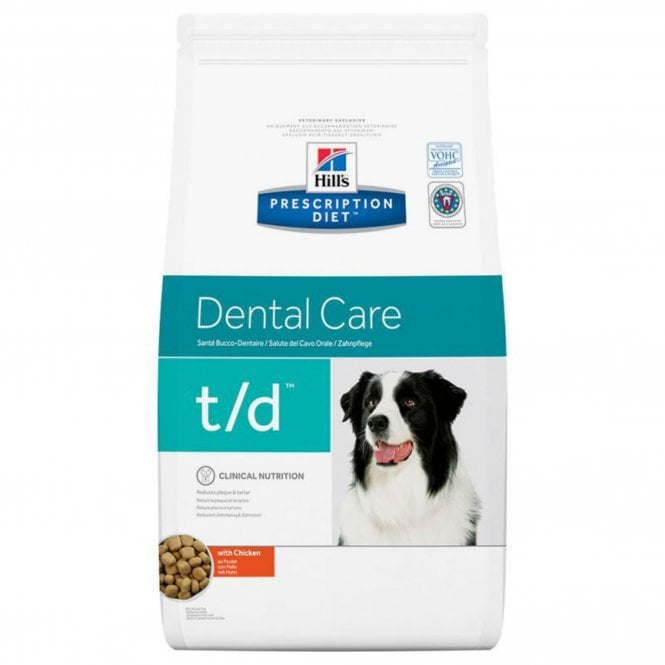 Hills Canine T/D Dental Care Dry 3kg